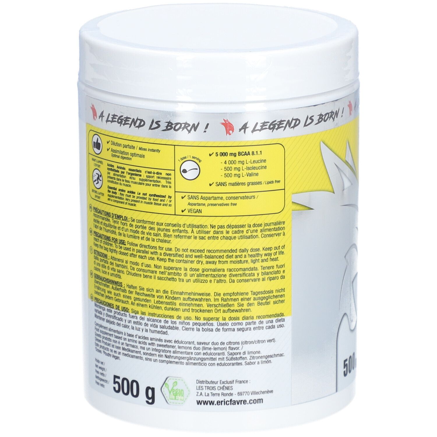 Eric Favre BCAA 811 VEG Citron