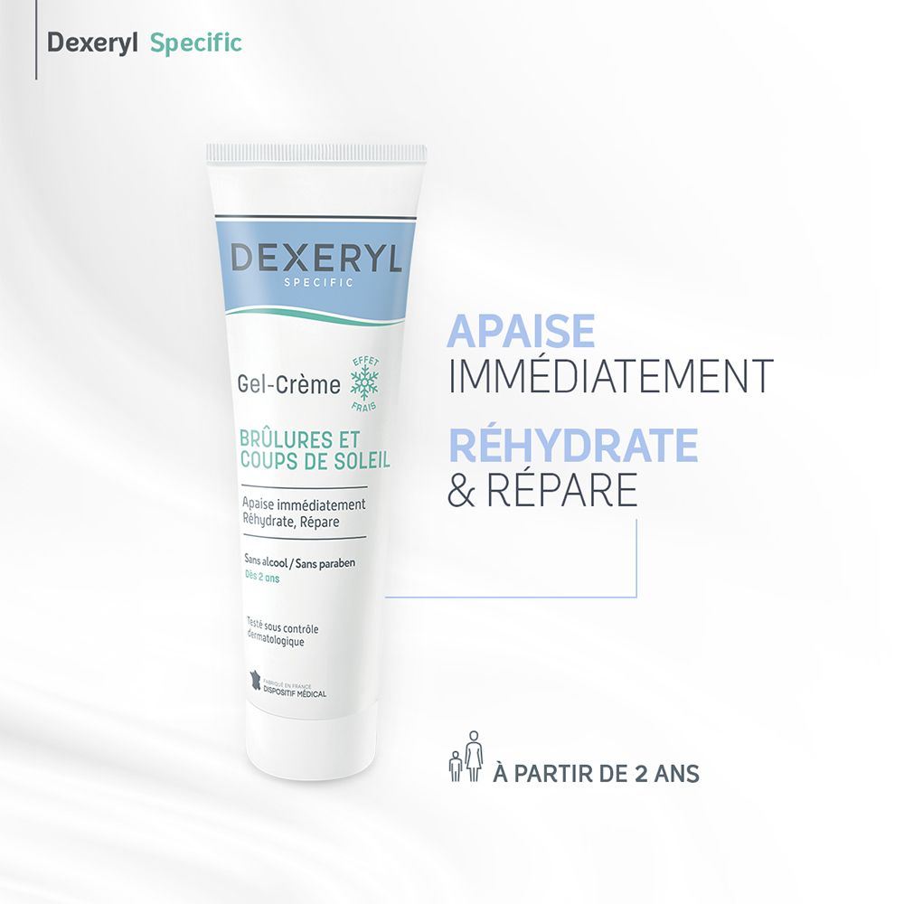 Dexeryl SPECIFIC brûlures et coups de soleil