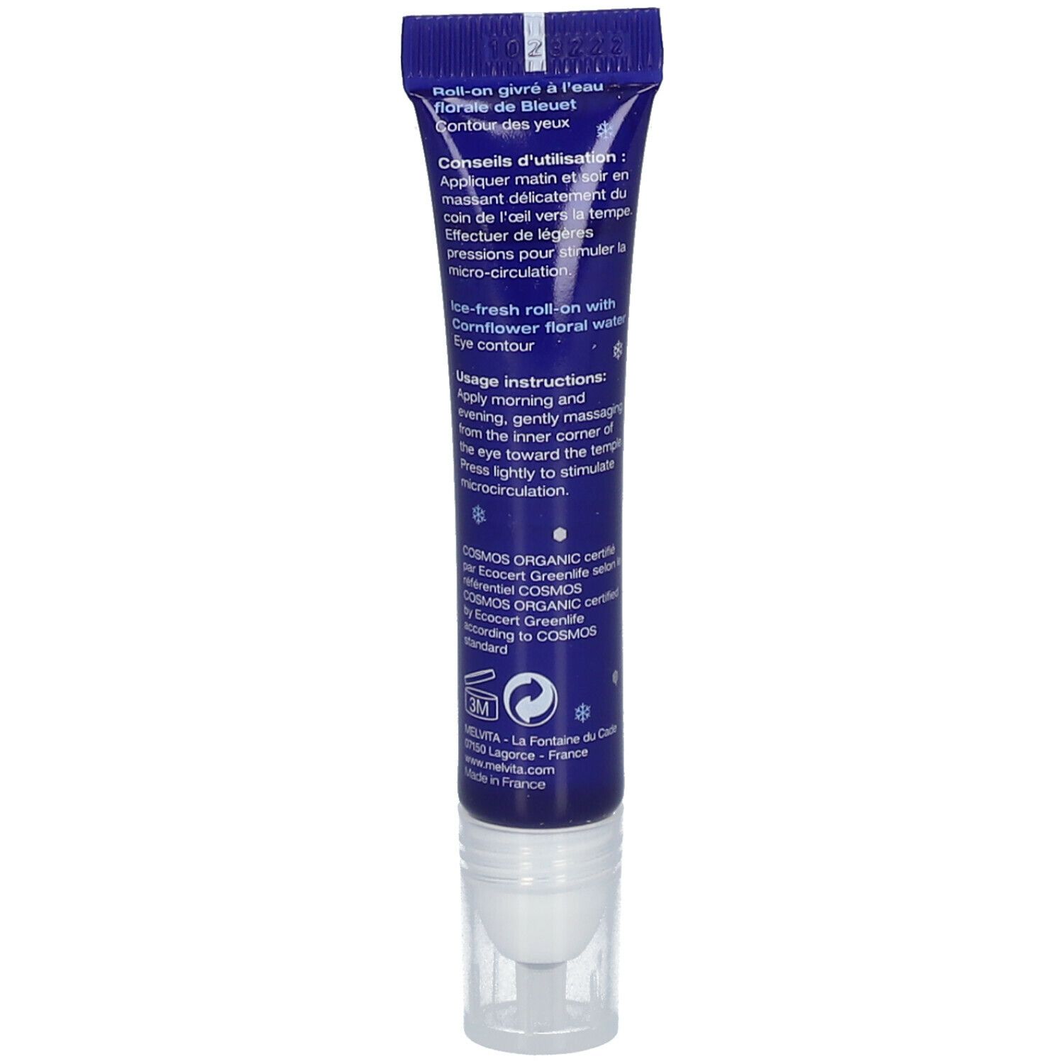 Melvita Roll-on givré contour des yeux