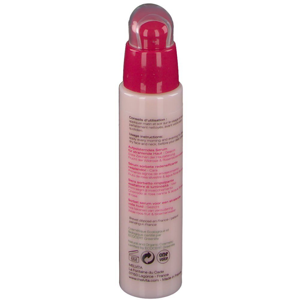 Melvita Pulpe de Rose Sérum repulpant éclat Bio