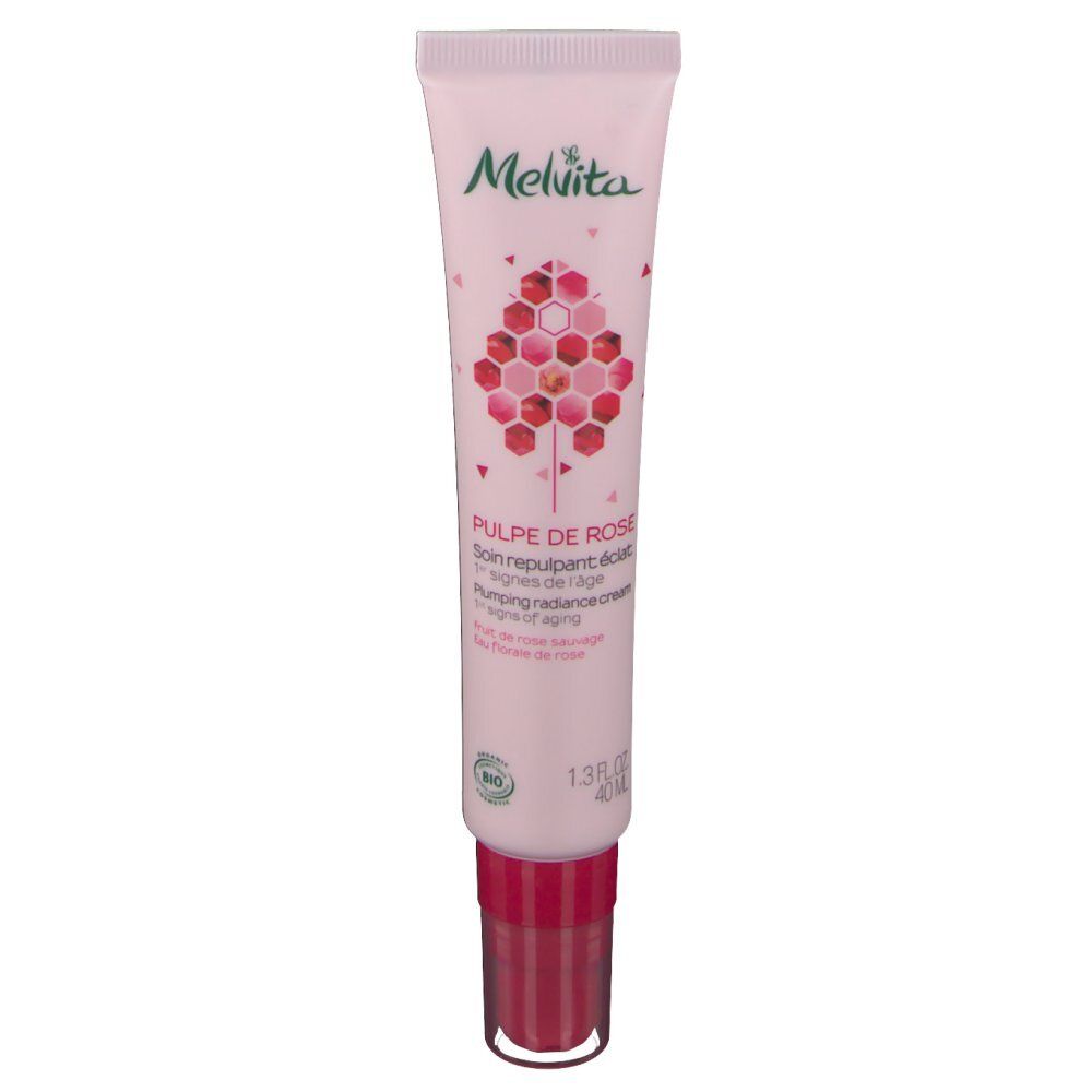 Melvita Pulpe de Rose Soin repulpant éclat Bio - Visage