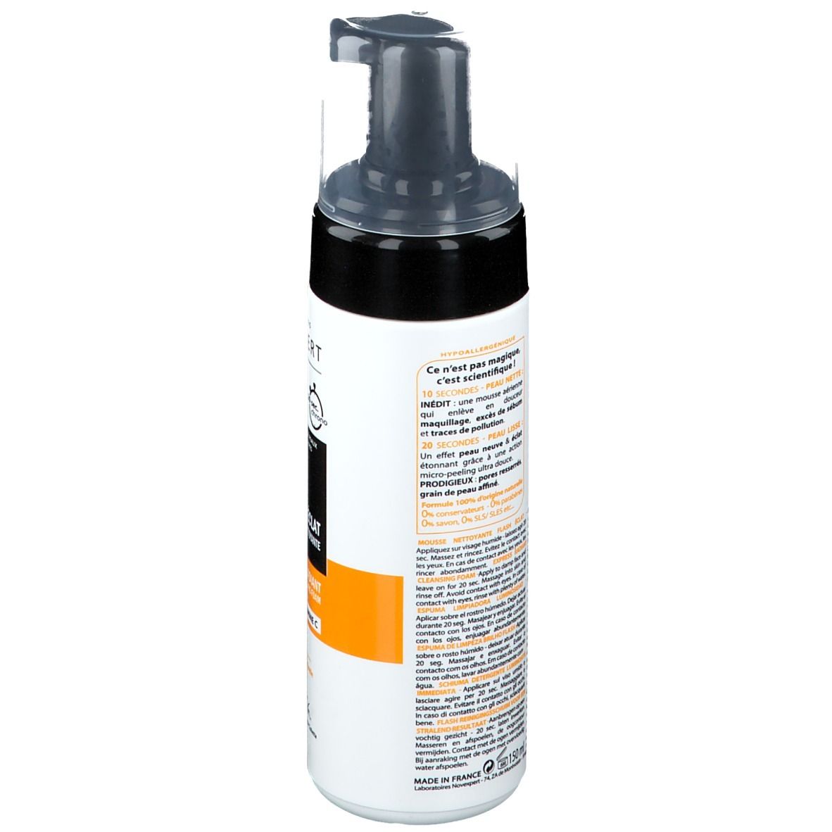 Laboratoires Novexpert FLASH EXPERT Mousse nettoyante
