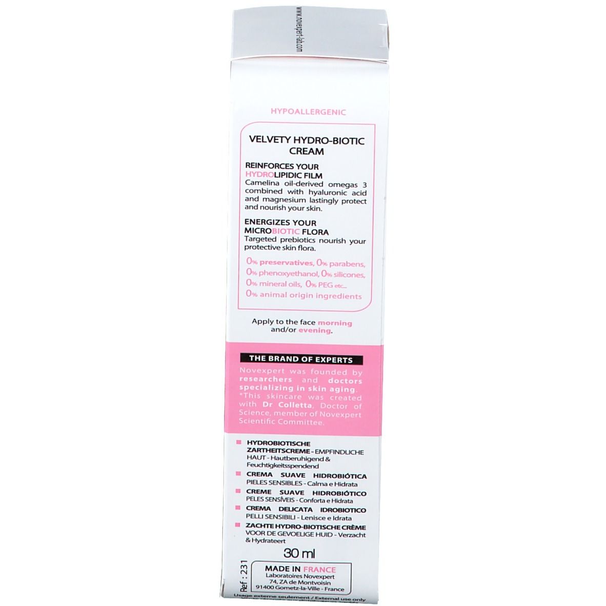 Laboratoires Novexpert Crème douceur Hydro-biotique