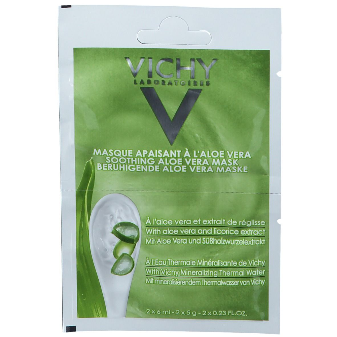 VICHY Masque apaisant à l'Aloe Vera