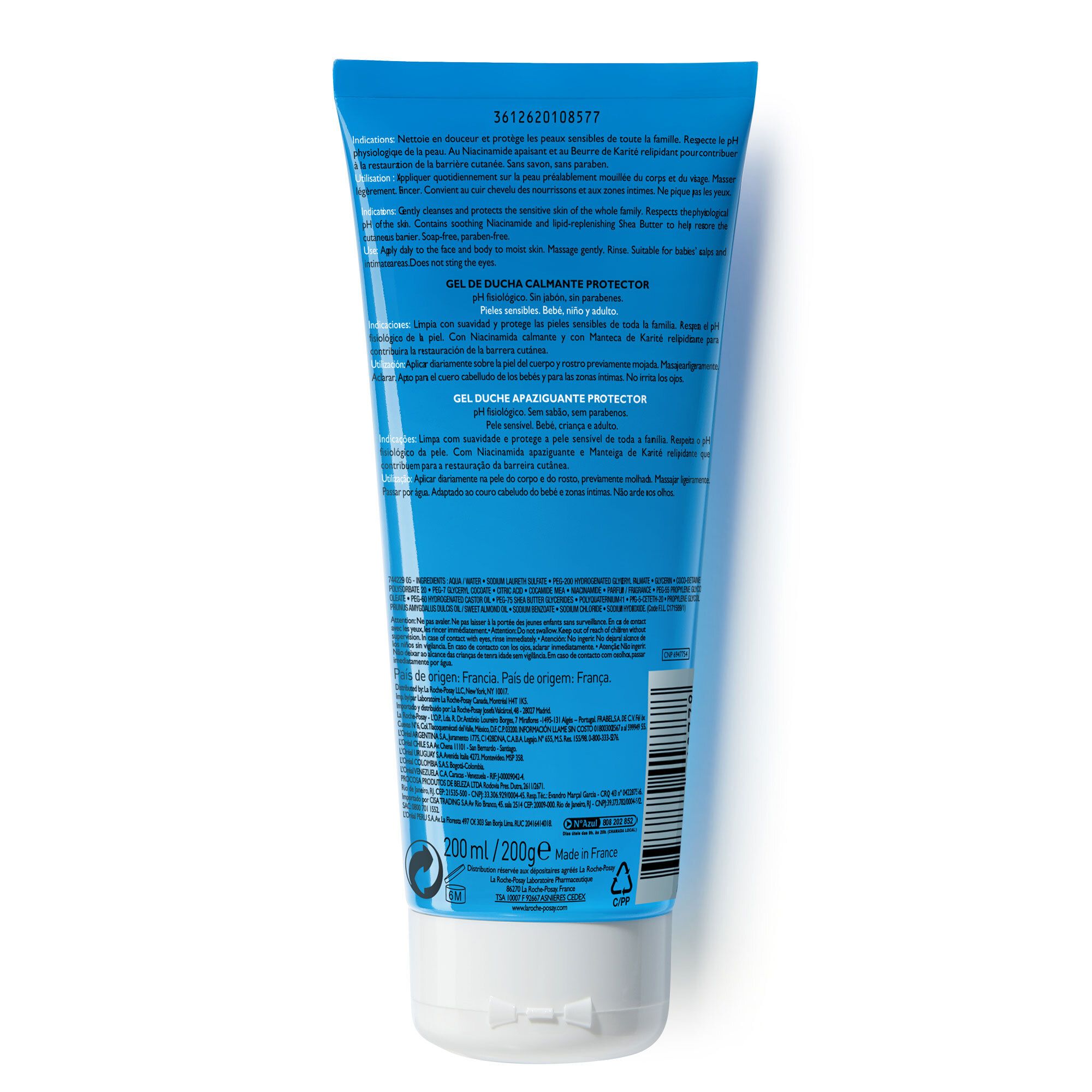 LA ROCHE POSAY LIPIKAR Gel Lavant Apaisant Protecteur