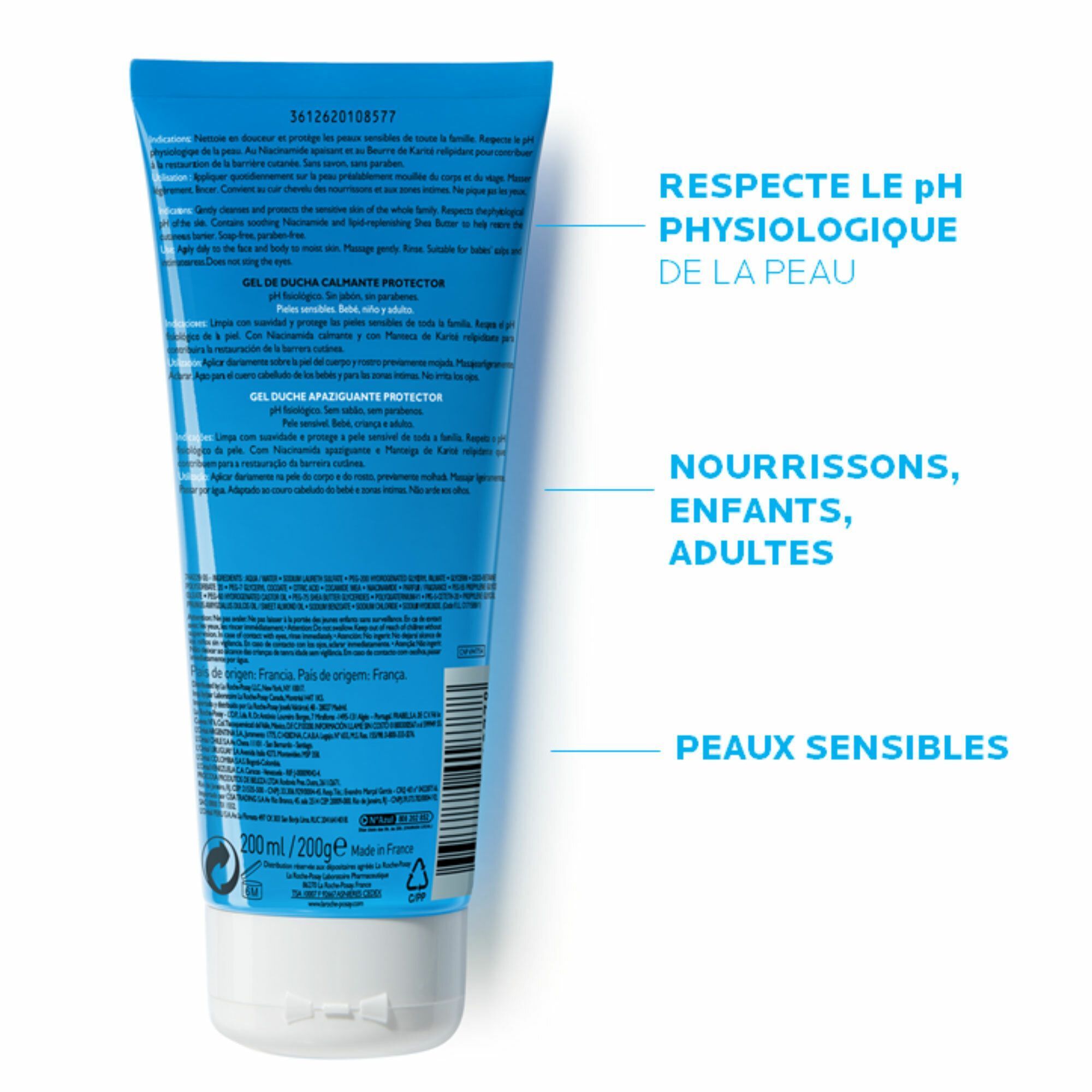 LA ROCHE POSAY LIPIKAR Gel Lavant Apaisant Protecteur