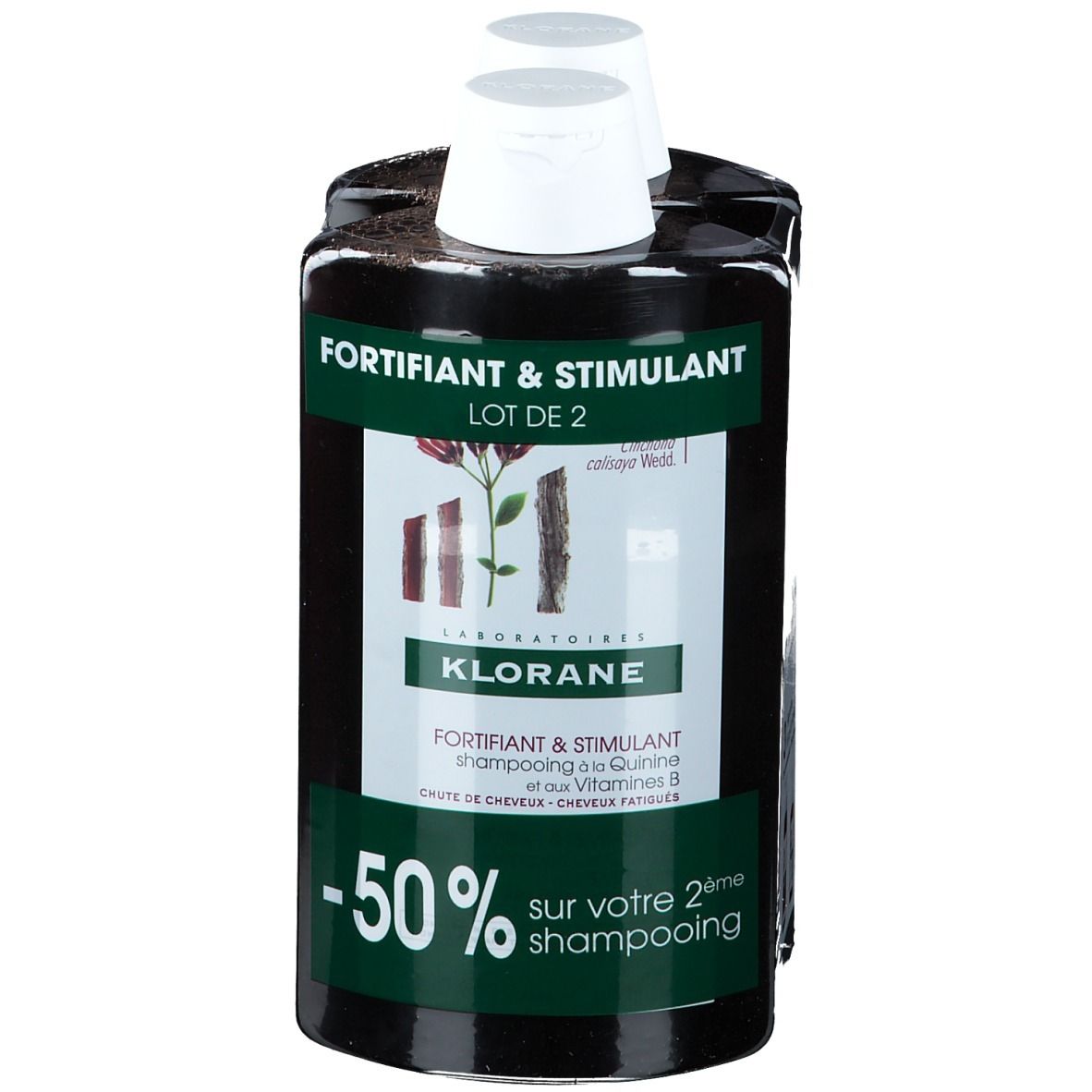 KLORANE Fortifiant & Stimulant Shampooing à la Quinine et aux Vitamine B