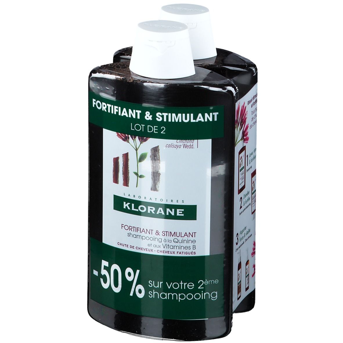 KLORANE Fortifiant & Stimulant Shampooing à la Quinine et aux Vitamine B