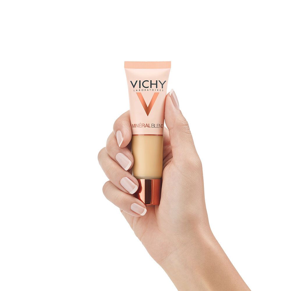 Minéralblend Fond de teint hydratant teint frais Tube 30ml - Teinte 06 OCHER