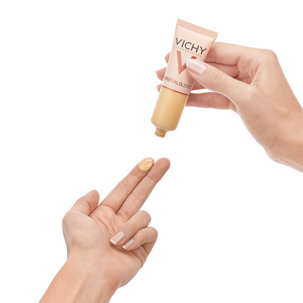 Minéralblend Fond de teint hydratant teint frais Tube 30ml - Teinte 06 OCHER