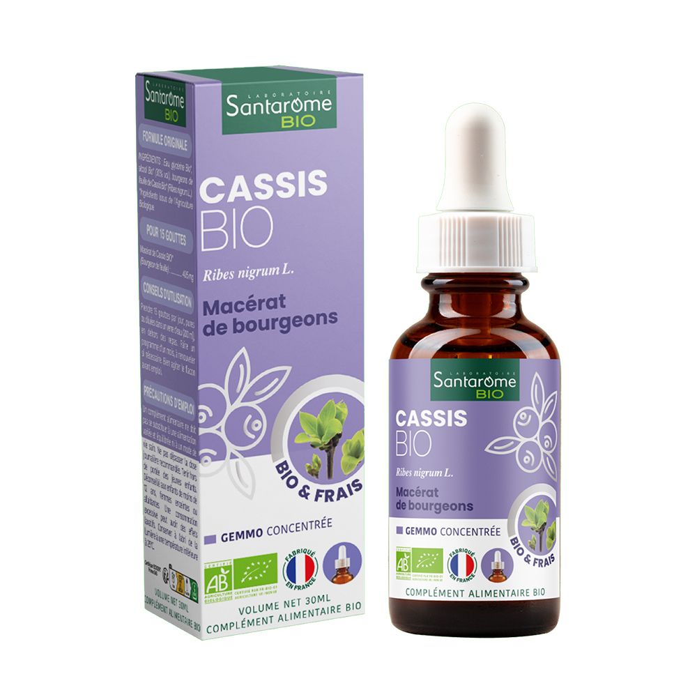 Santarome Bio Complexe Cassis 1 Bourgeon Bio et Frais U51