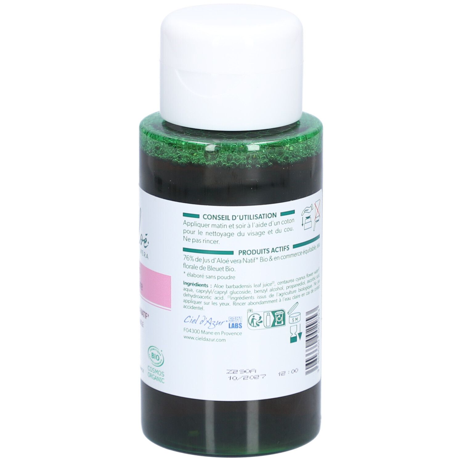 CIEL D'AZUR PurAloé Lotion Micellaire