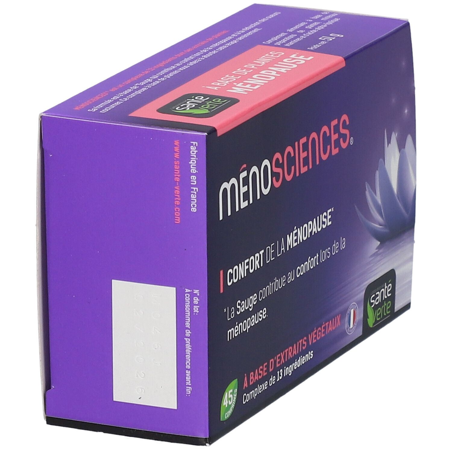 SANTE VERTE Ménosciences® Confort de la ménopause