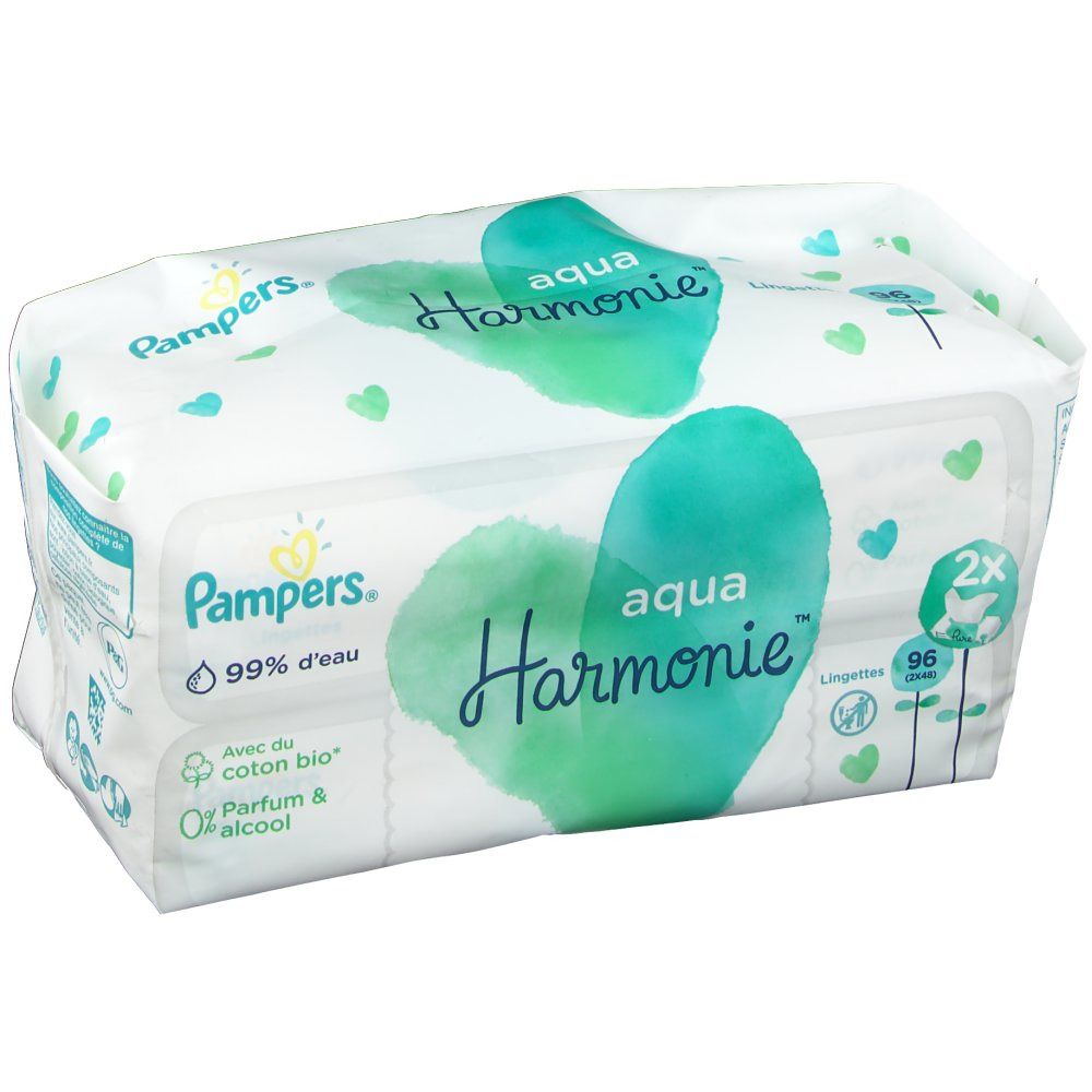 Pampers® aqua Harmonie™ lingettes
