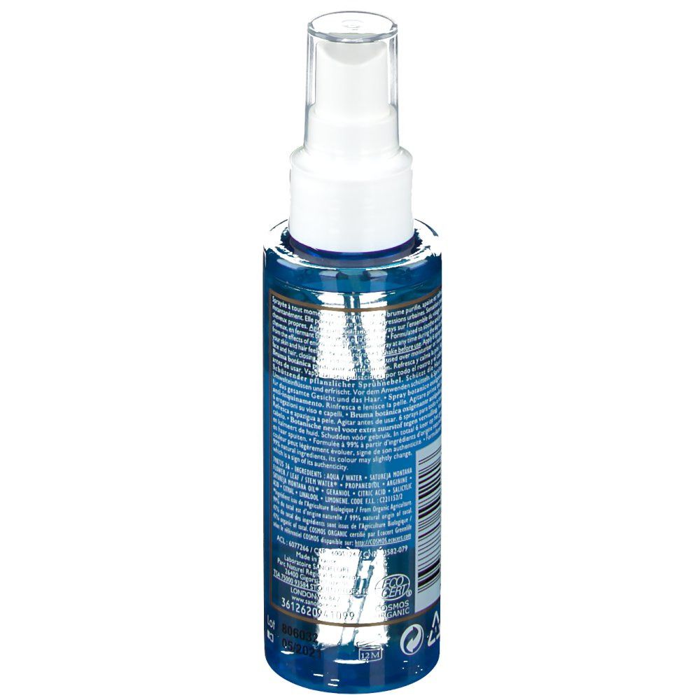 Sanoflore Aqua aeria Brume botanique oxygénante anti-pollution