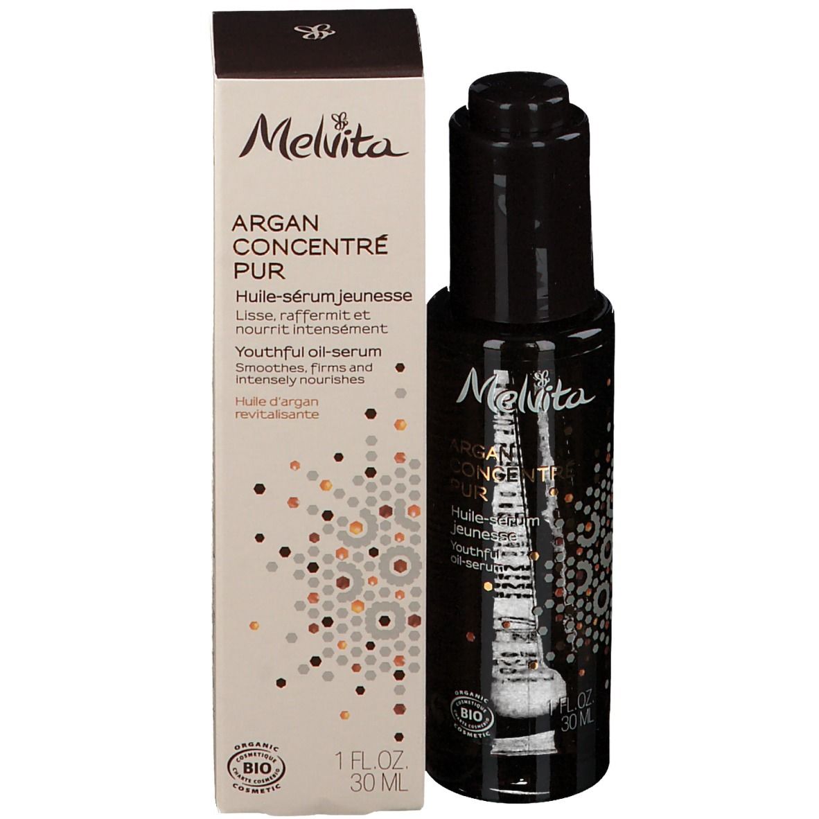 Melvita Huile sérum anti-âge à l'Huile d'argan BIO - Visage