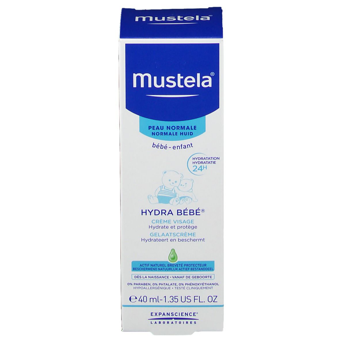mustela® Hydra Bébé Crème Visage