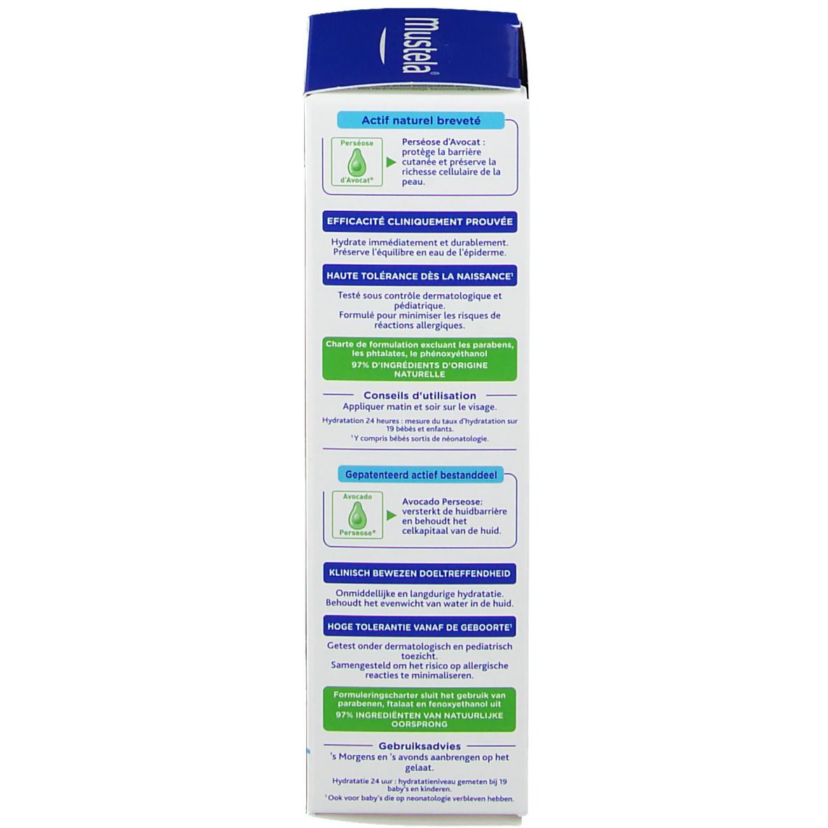 mustela® Hydra Bébé Crème Visage