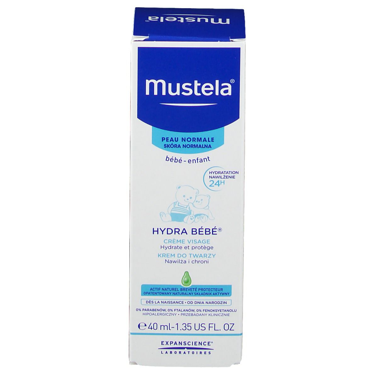 mustela® Hydra Bébé Crème Visage