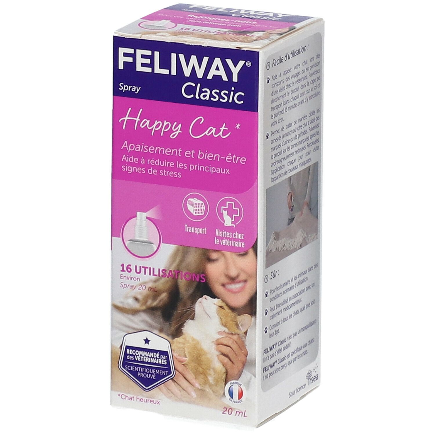 Feliway Classic Spray - Anti-stress pour chat