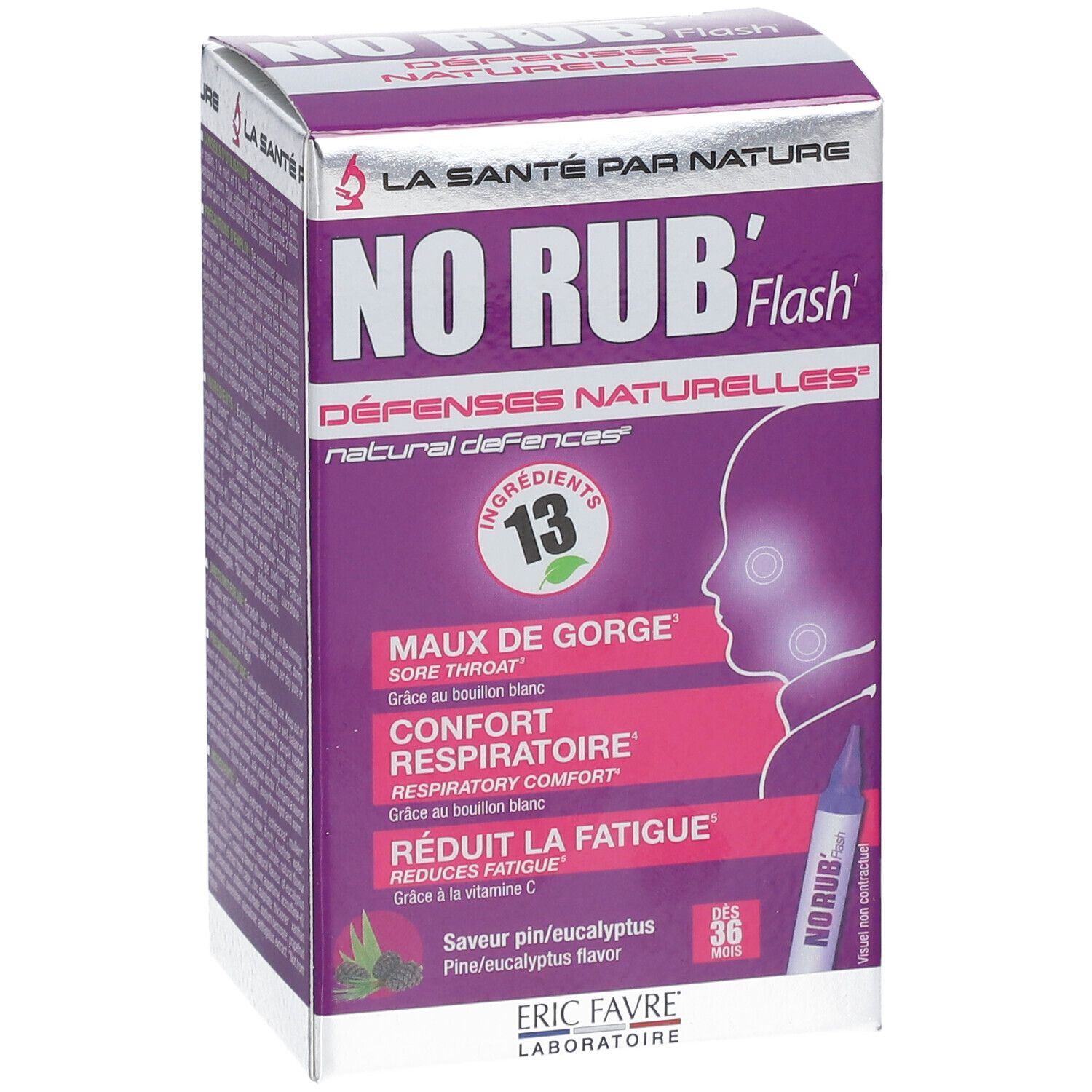 ERIC FAVRE No Rub' Flash - Défenses naturelles