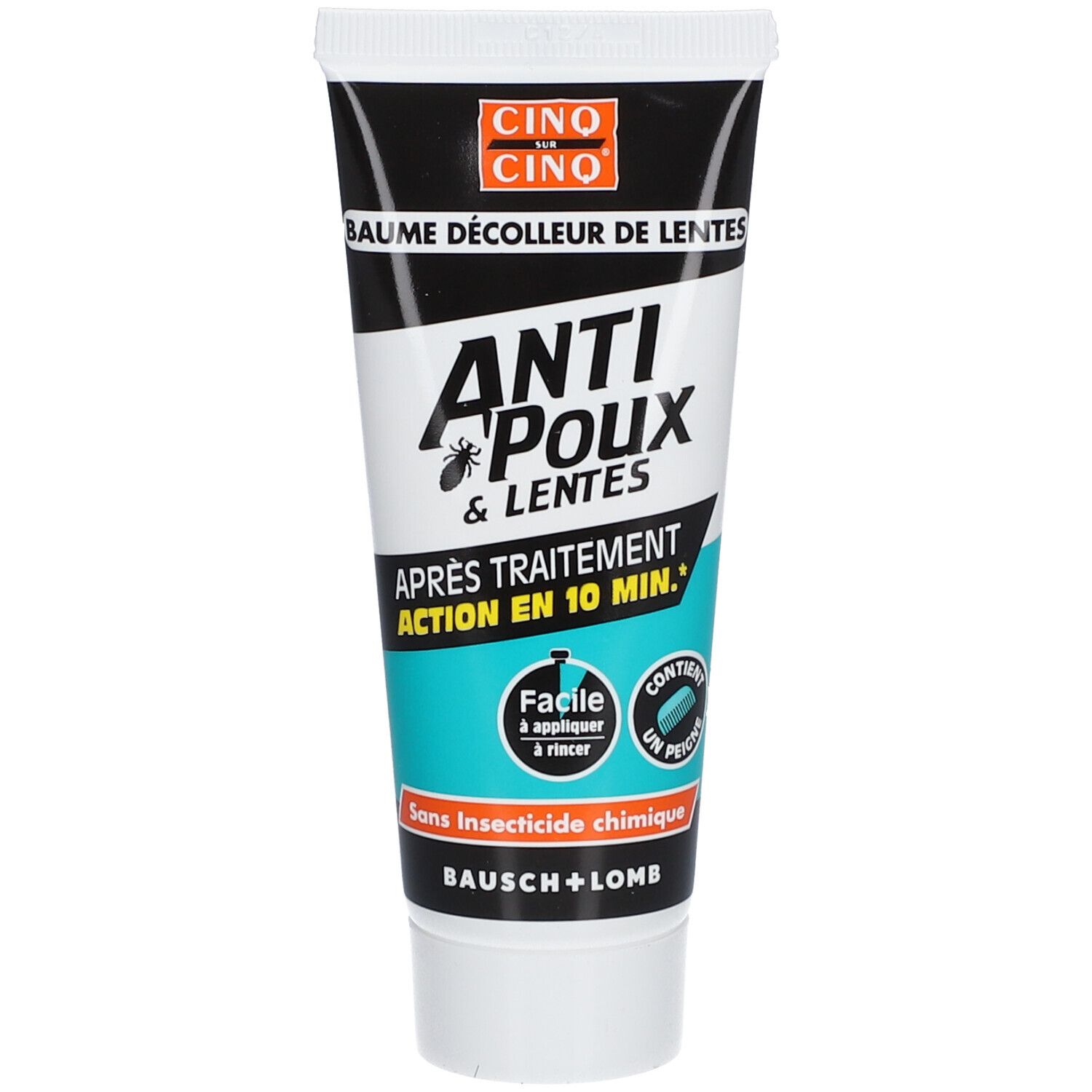 CINQ SUR CINQ Baume Décolleur de Lentes & Anti-Poux