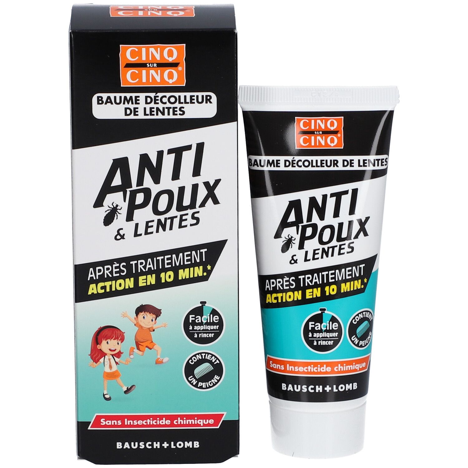 CINQ SUR CINQ Baume Décolleur de Lentes & Anti-Poux