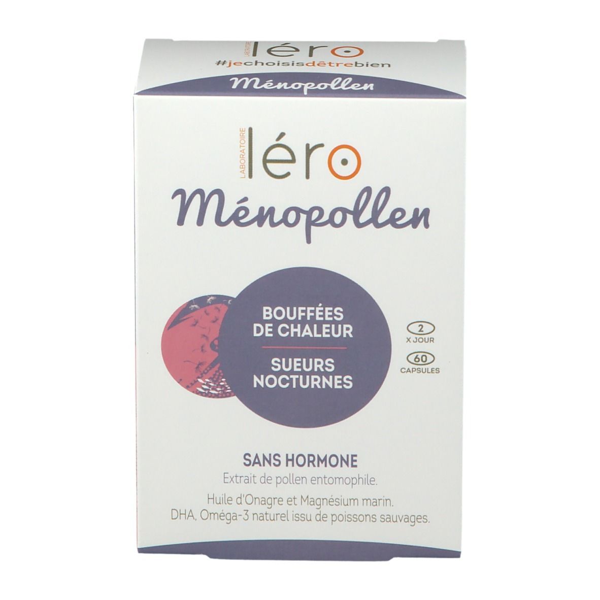 Laboratoire Léro Ménopollen Bouffées de chaleur