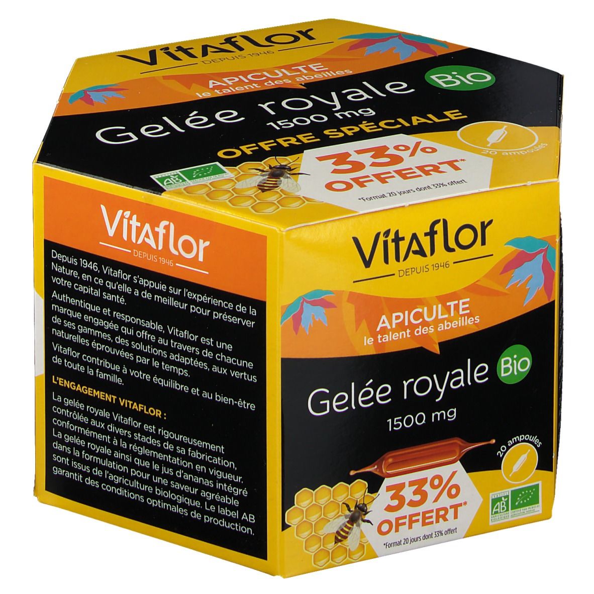 VitaflorBIO Gelée Royale 1500 mg