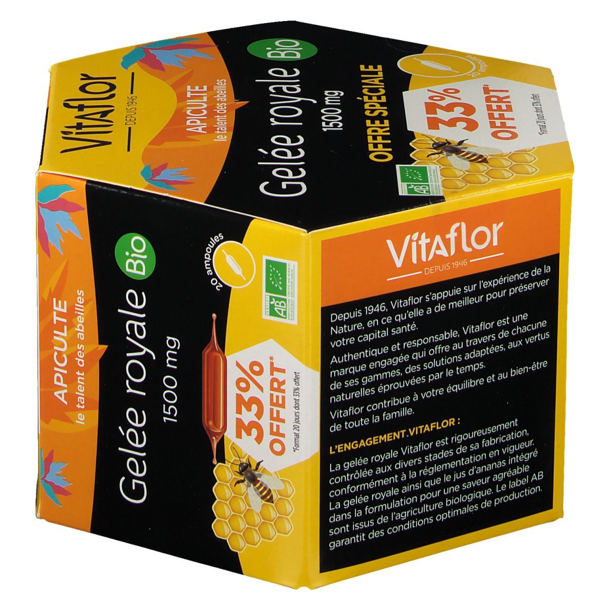 VitaflorBIO Gelée Royale 1500 mg