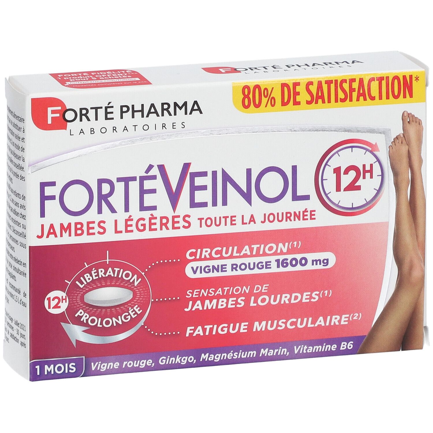 Forté Pharma FortéVeinol 12H