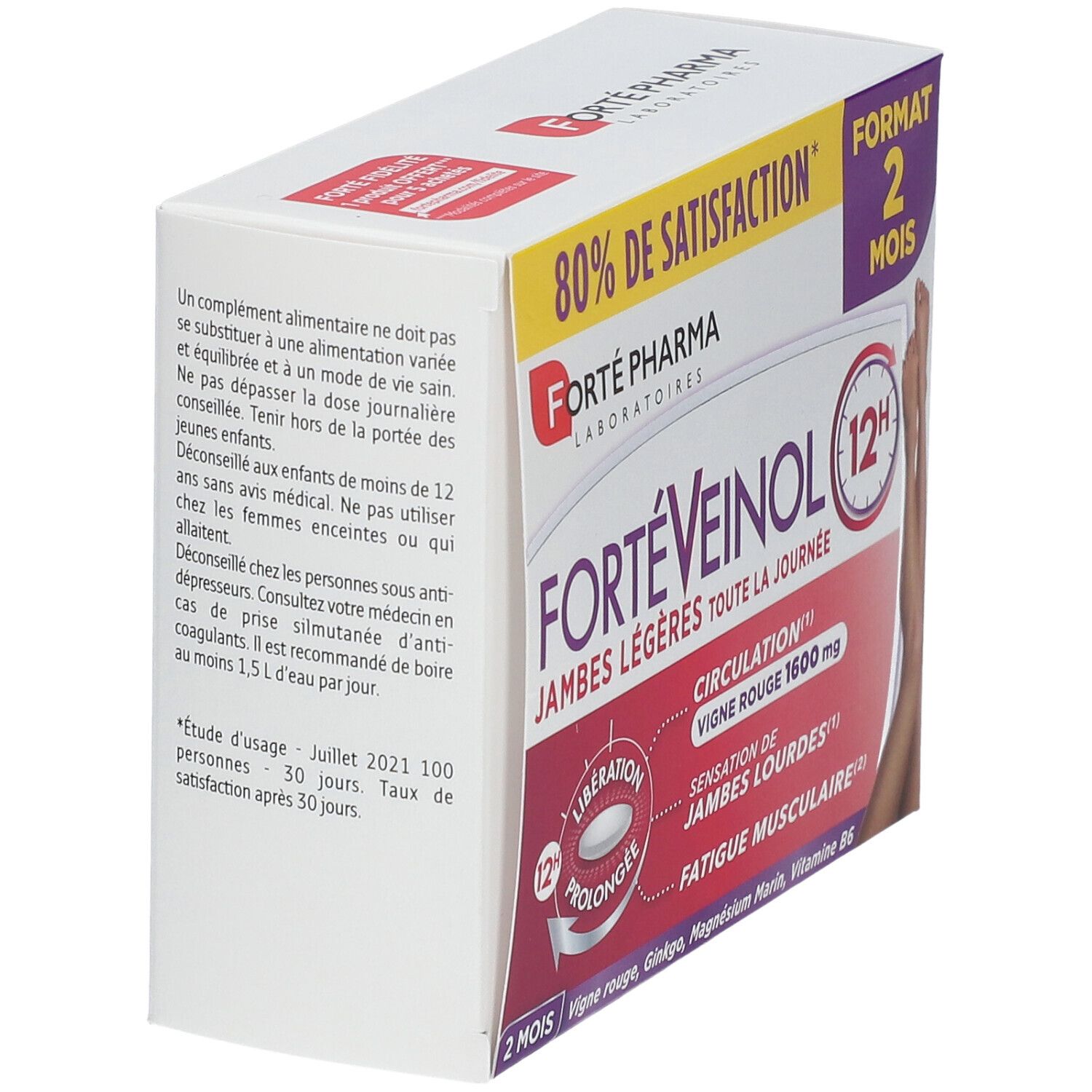 Forté Pharma FortéVeinol 12H