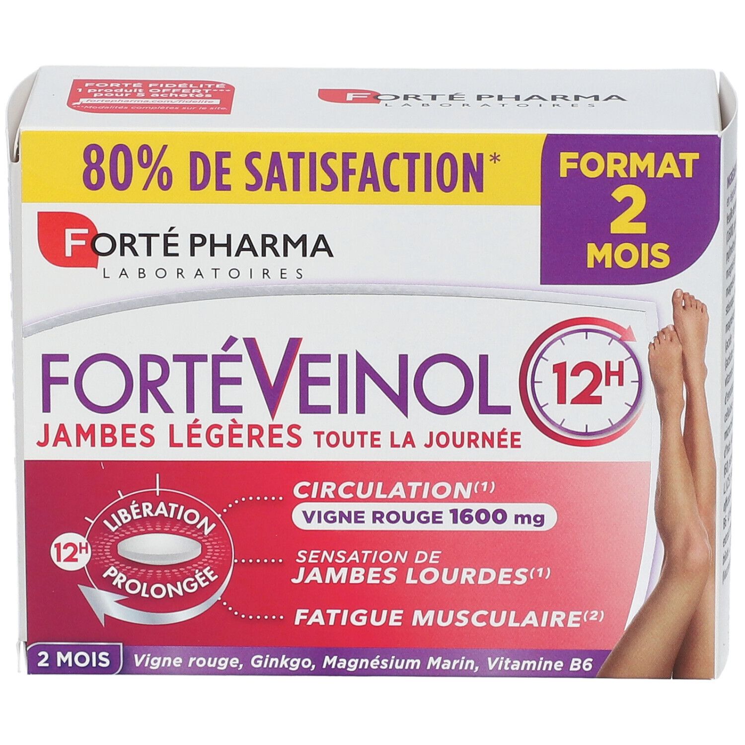 Forté Pharma FortéVeinol 12H