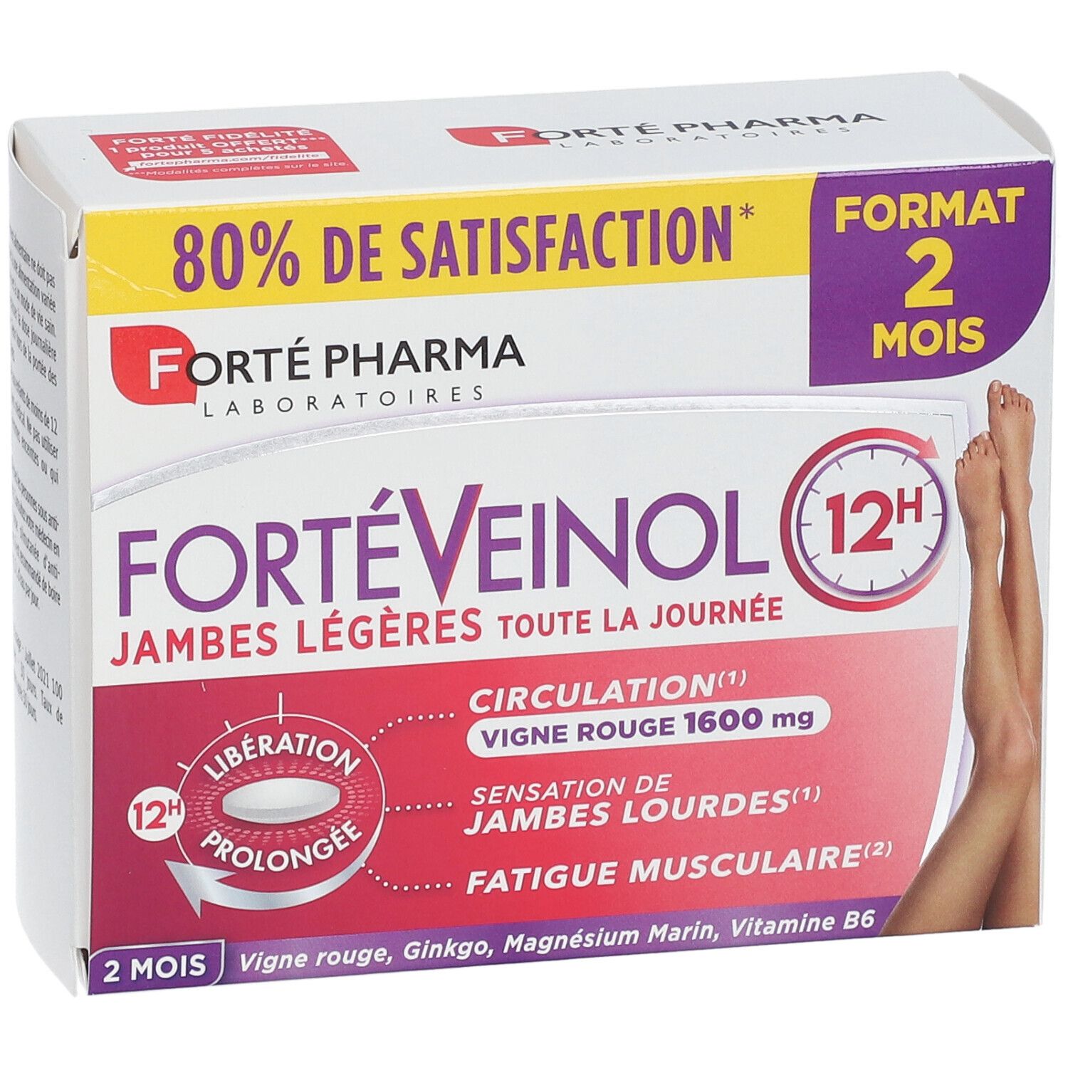 Forté Pharma FortéVeinol 12H