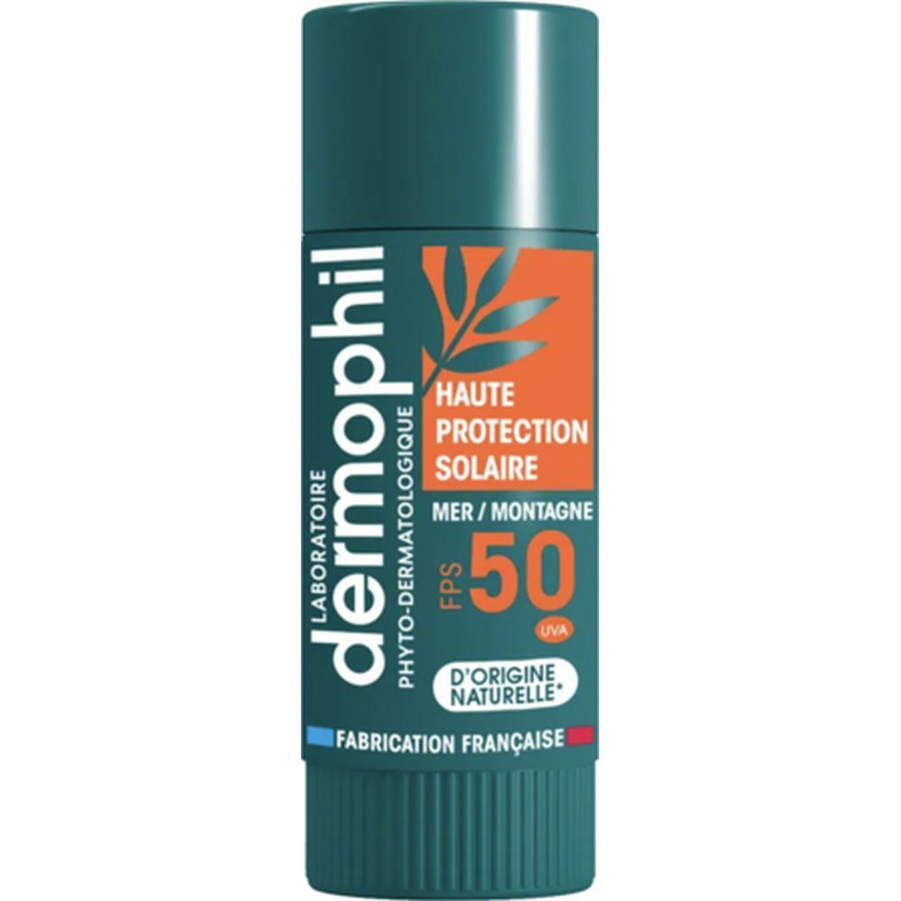 dermophil Phyto-Dermatologique Stick Lèvres Haute Protection Solaire SPF 50