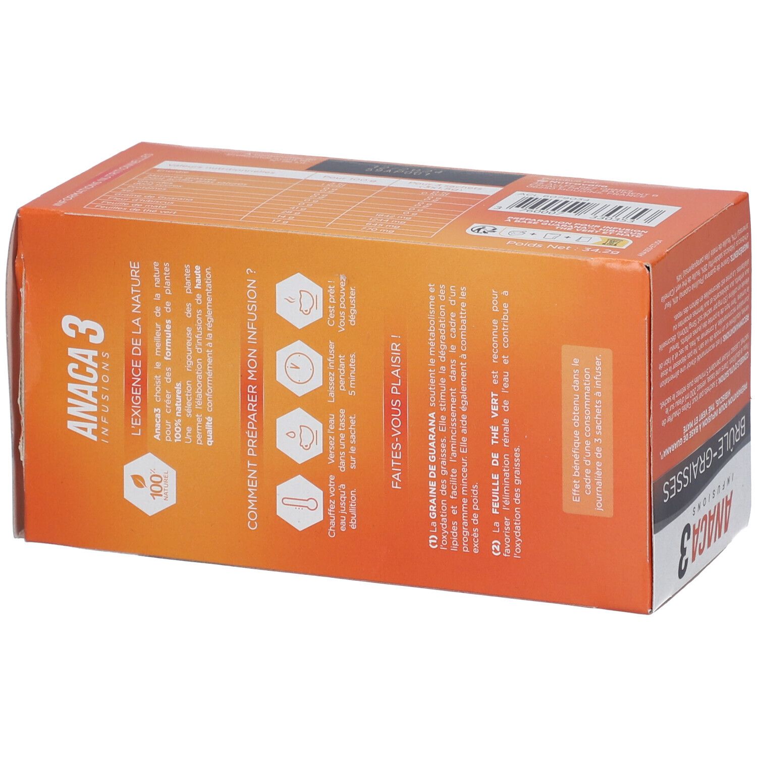 ANACA3 Infusion Brûle-Graisses