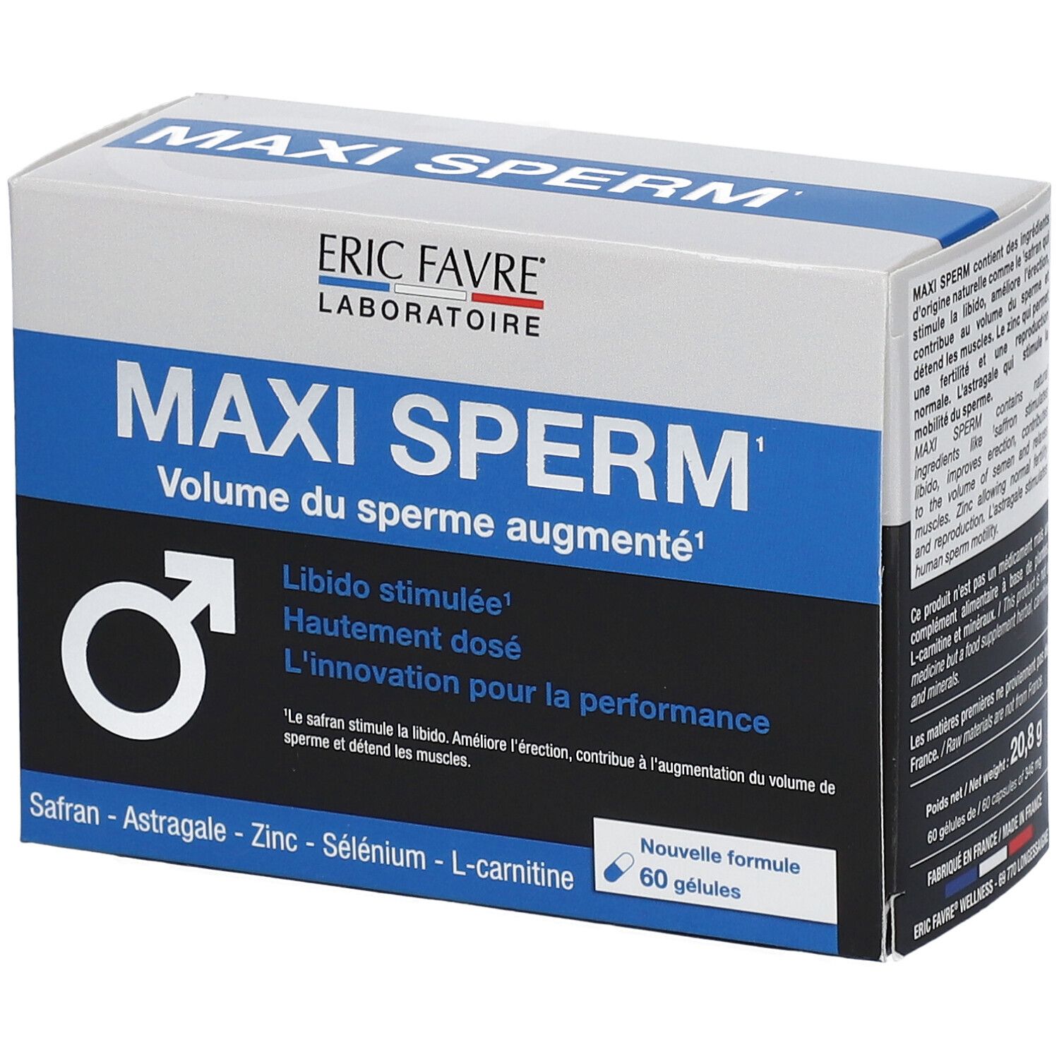 ERIC FAVRE Maxi sperm - Volume du sperme augmenté