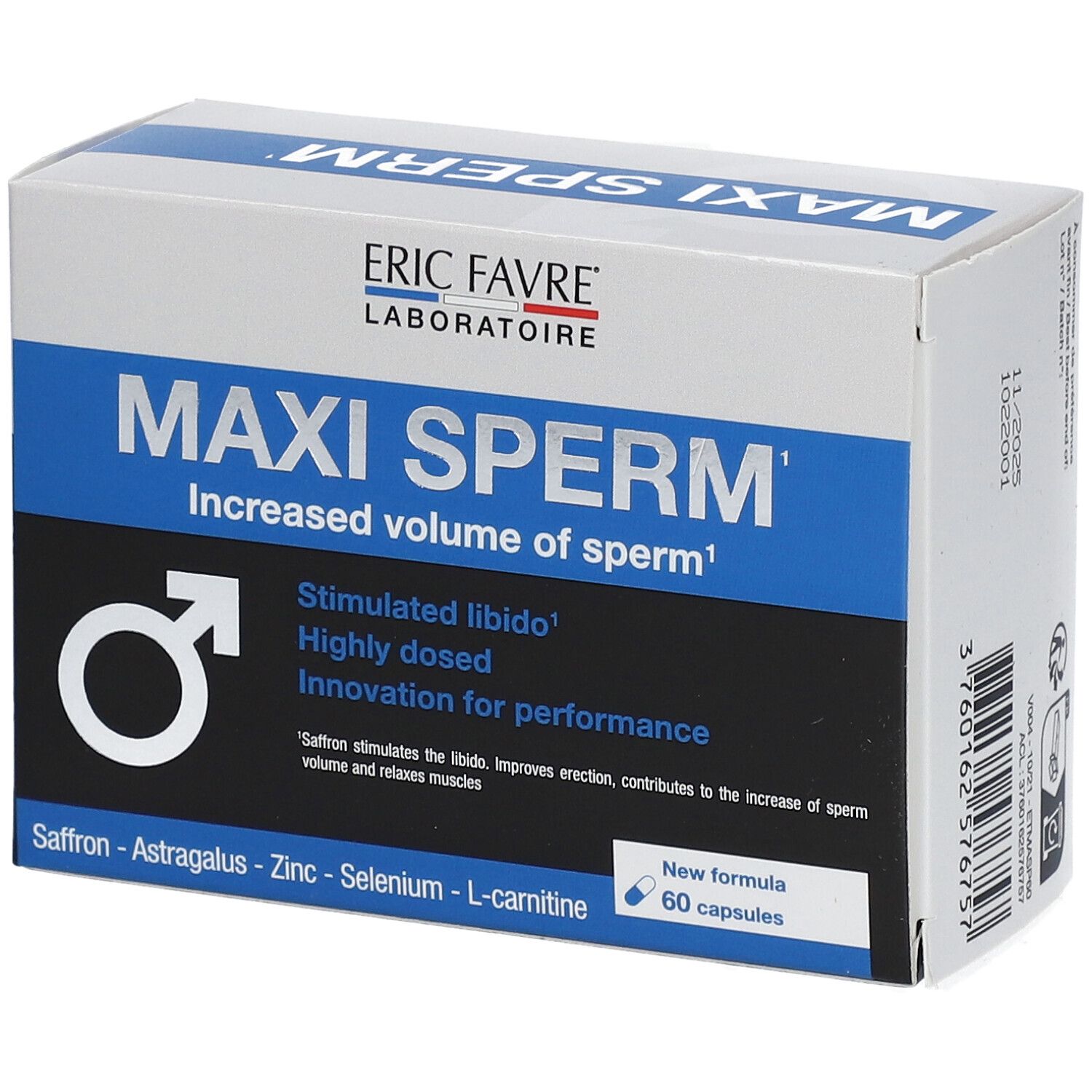 ERIC FAVRE Maxi sperm - Volume du sperme augmenté