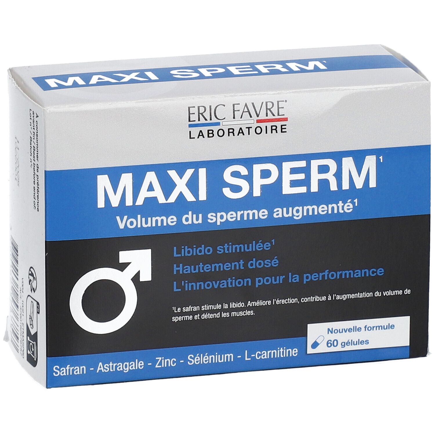 ERIC FAVRE Maxi sperm - Volume du sperme augmenté 60 pc(s) - Redcare  Pharmacie