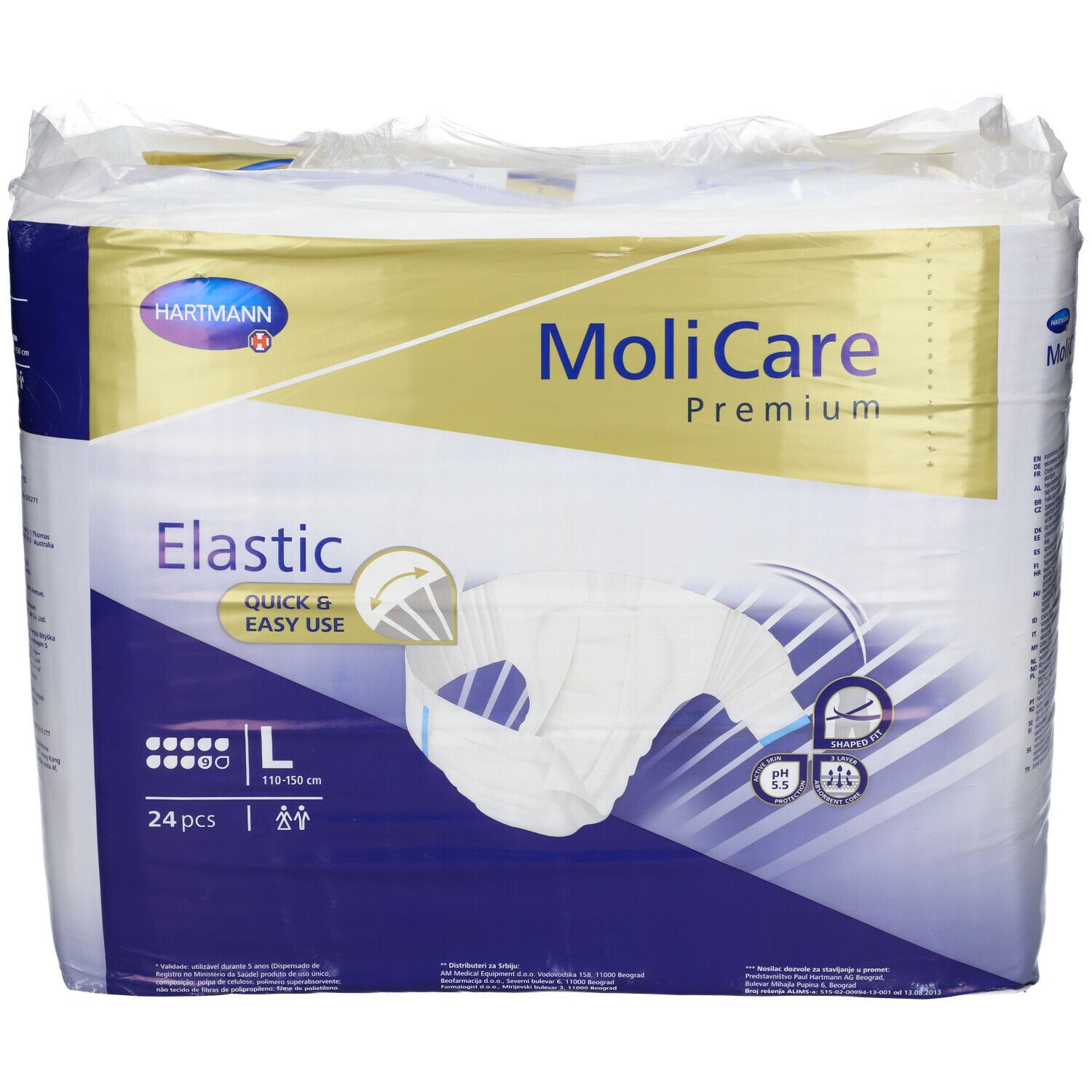 Hartmann MoliCare® Premium Elastic 9 Drops L