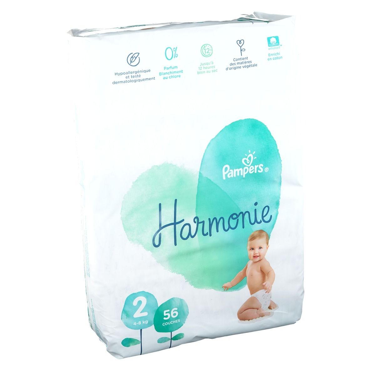 Pampers Harmonie Couches Taille 3 6-12 kg 46 pc(s) - Redcare Pharmacie