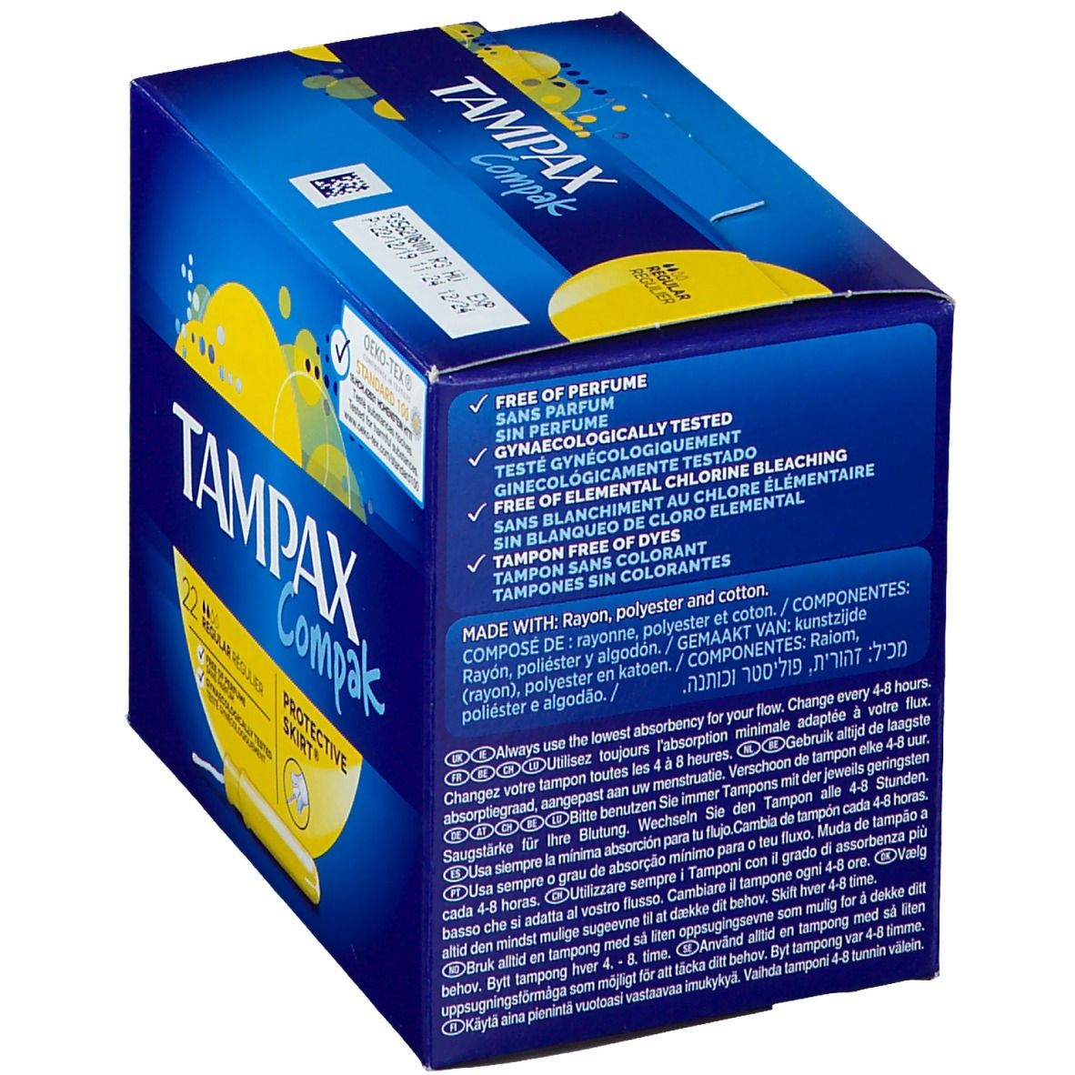 Tampax Compak Régulier Tampons