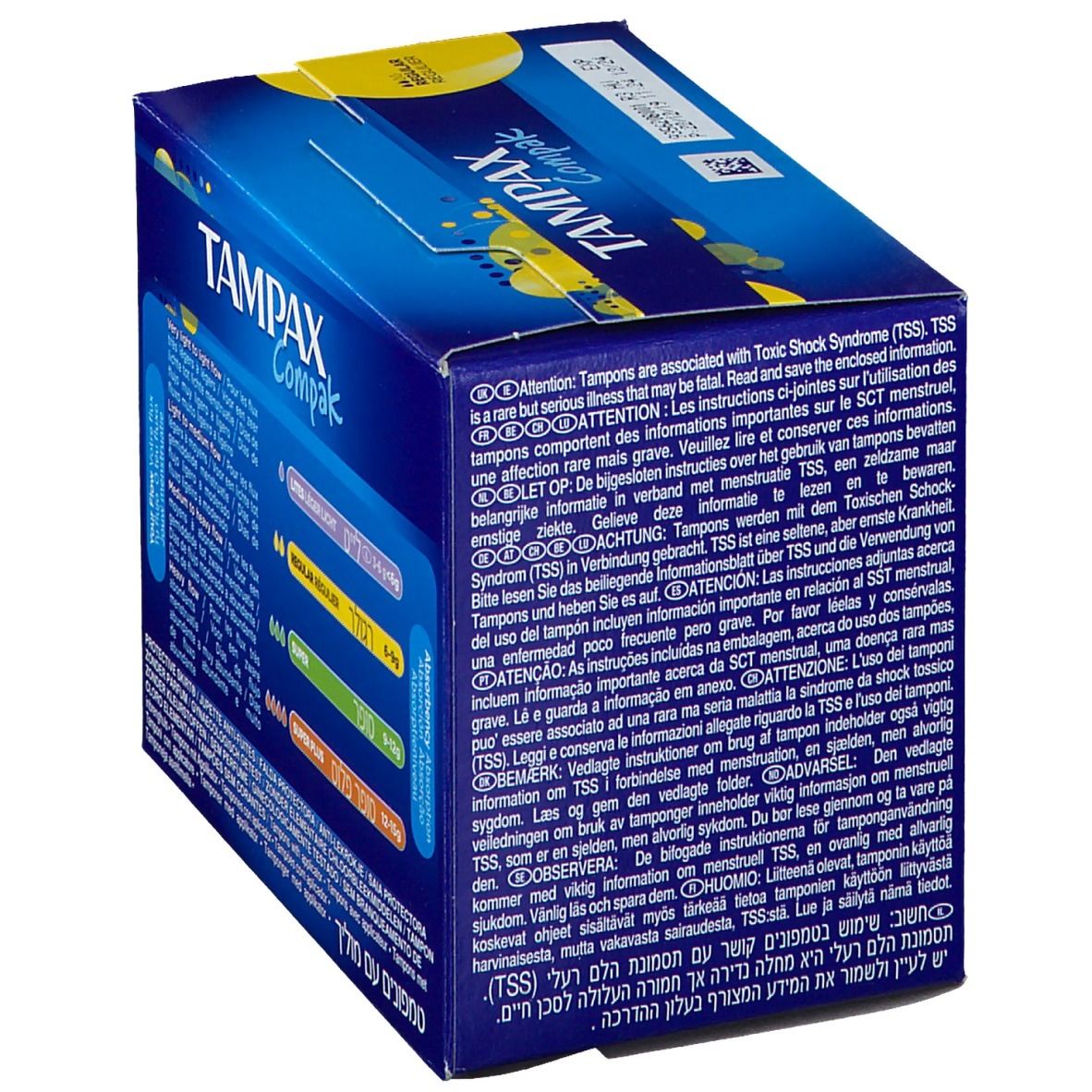 Tampax Compak Régulier Tampons