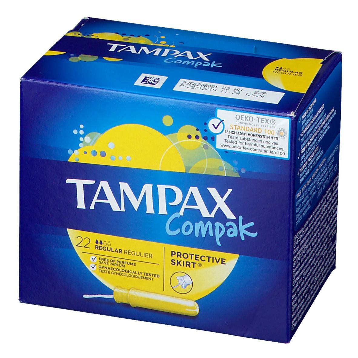 Tampax Compak Régulier Tampons
