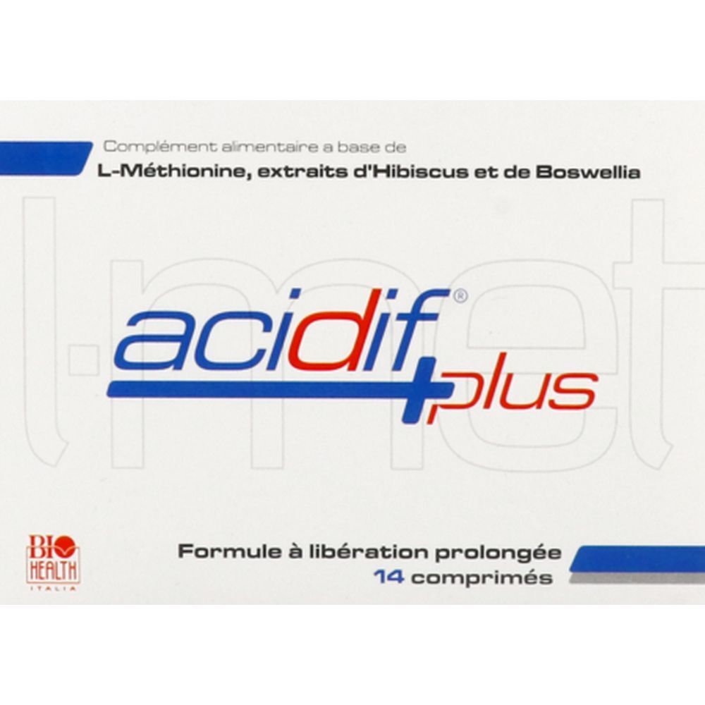 Acidif Plus, Comprimé, complément alimentaire à visée urinaire, bt 14