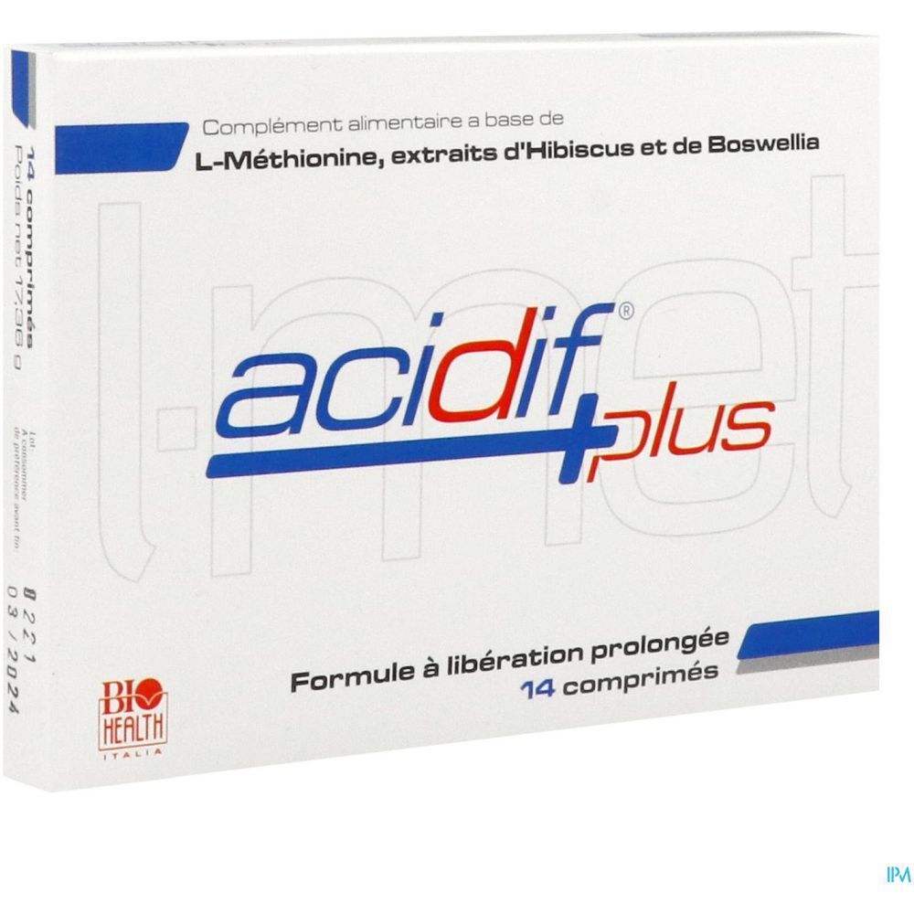Acidif Plus, Comprimé, complément alimentaire à visée urinaire, bt 14