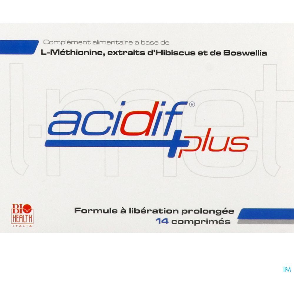 Acidif Plus, Comprimé, complément alimentaire à visée urinaire, bt 14