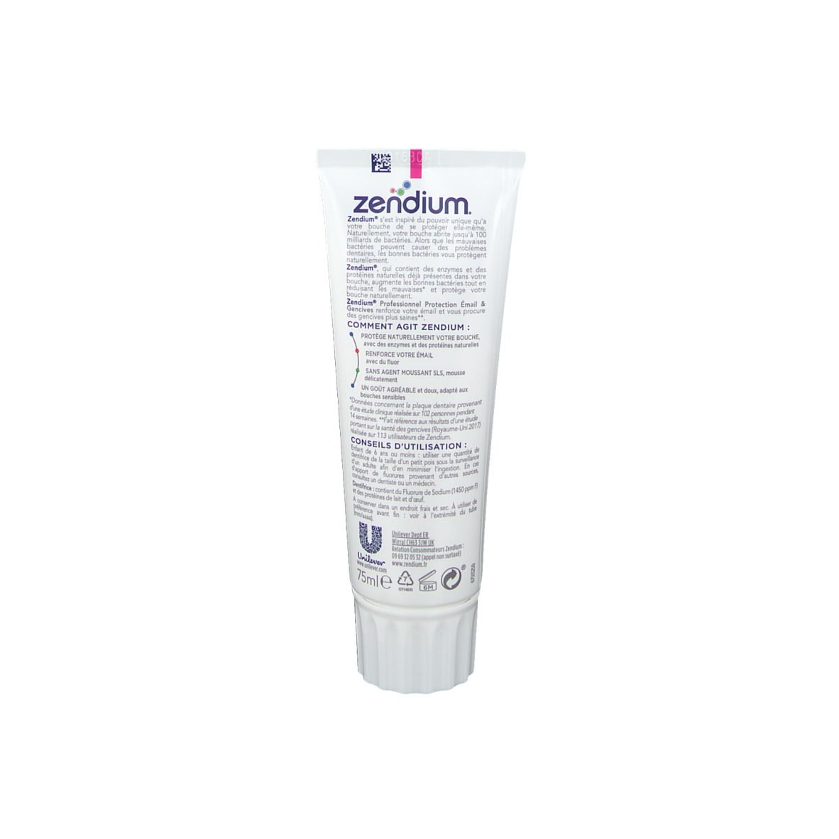 Zendium Dentifrice Protection Émail & Gencives