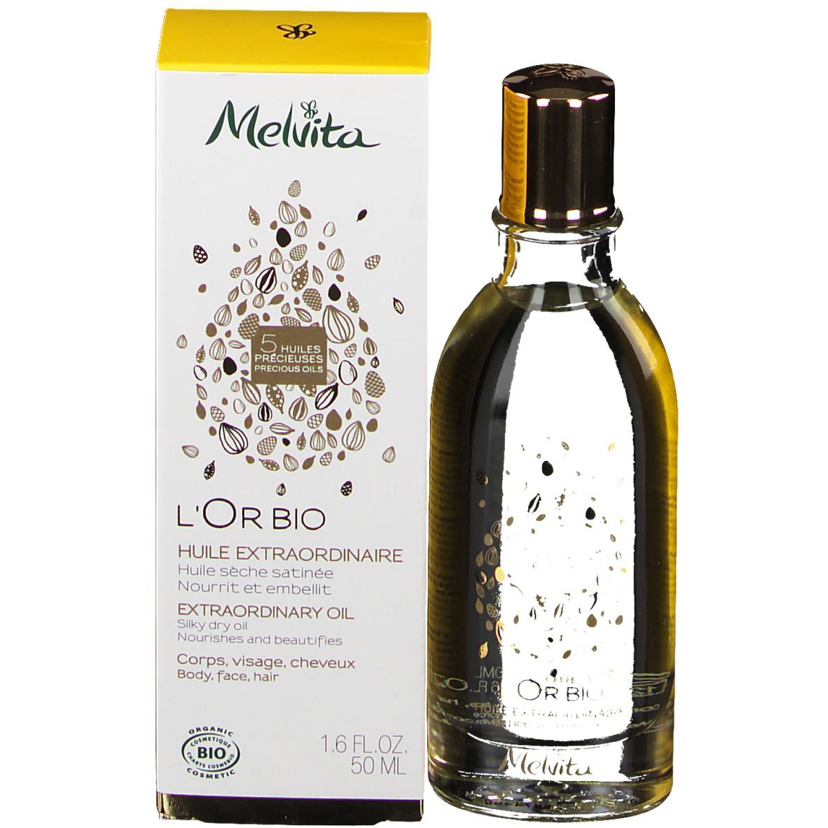 Melvita Huile extraordinaire bio spray - visage, corps et cheveux