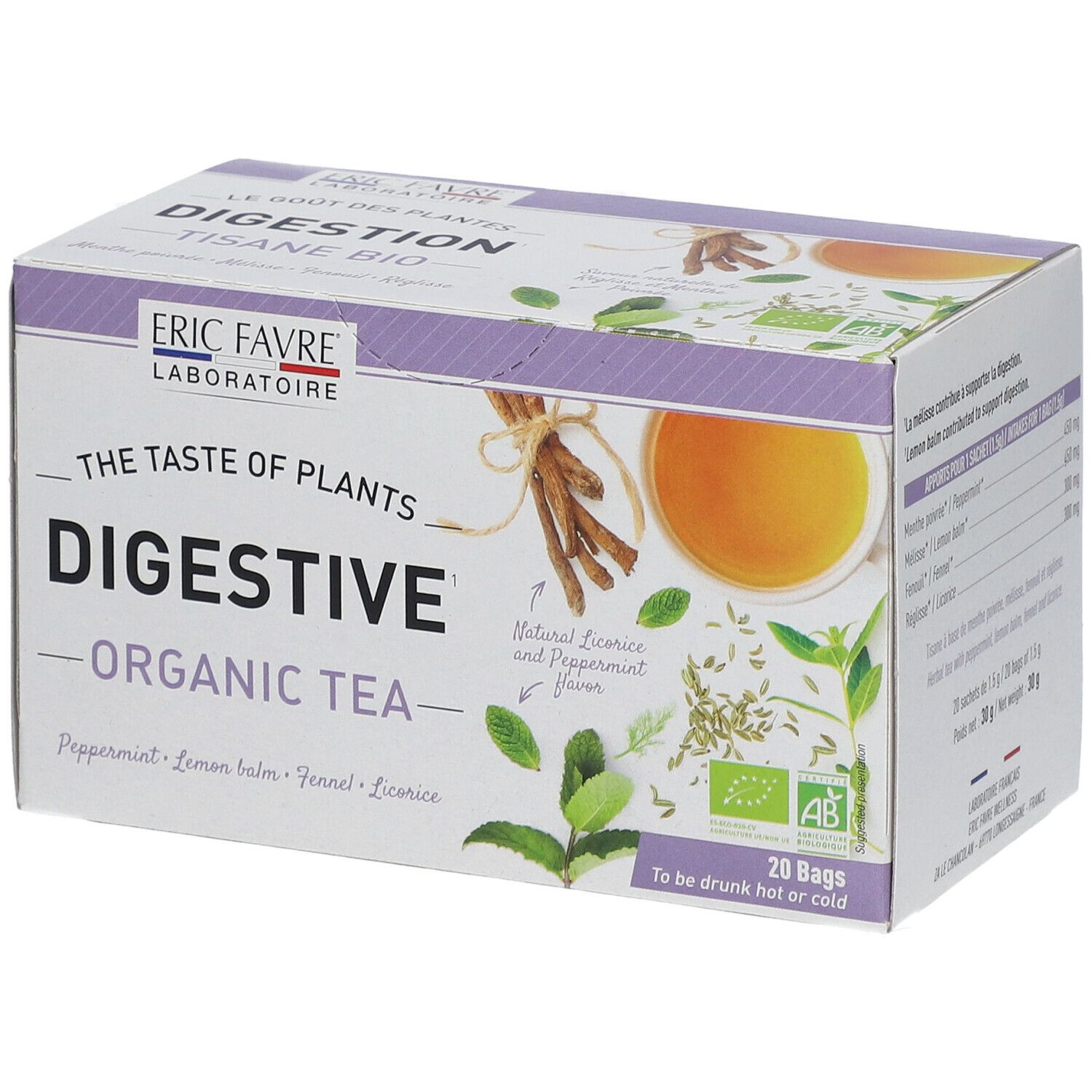 ERIC FAVRE® Tisane Bio Digestion